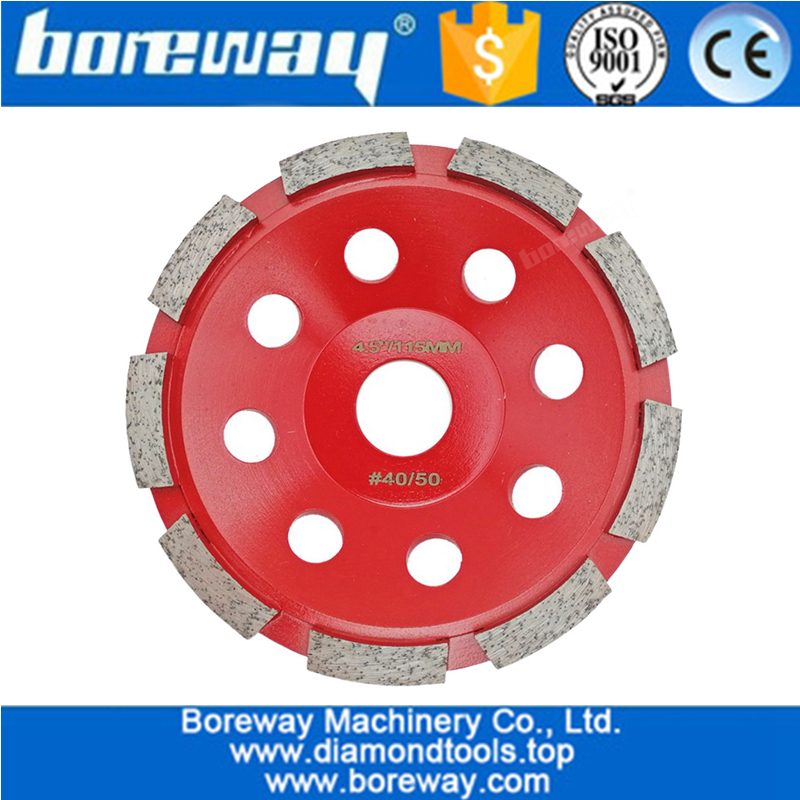 Diamond Grinding Cup Wheel Single Row Diamond Grinding Disc Cup Wheel