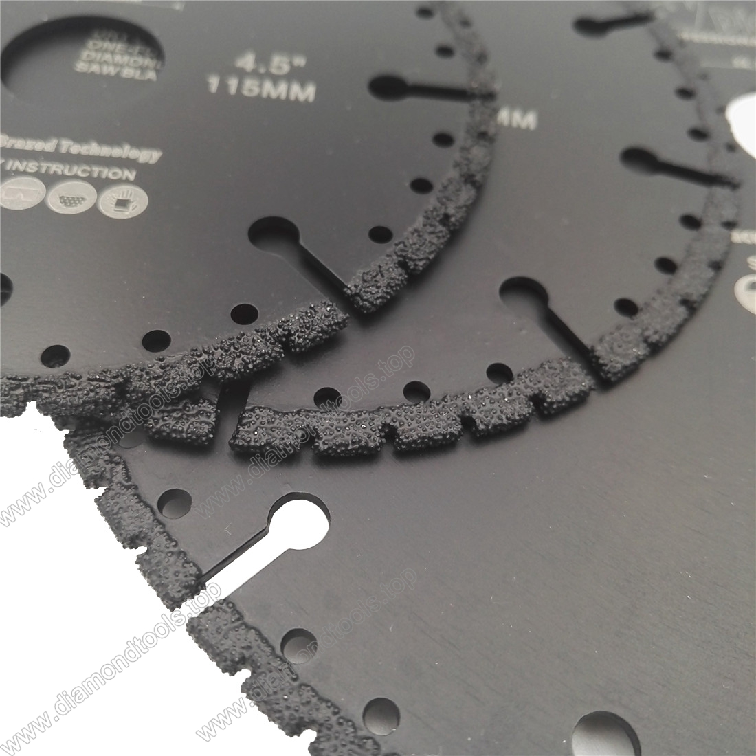 Vacuum Brazed Diamond Blade for All Purpose Demolition Blade For stone iron steel