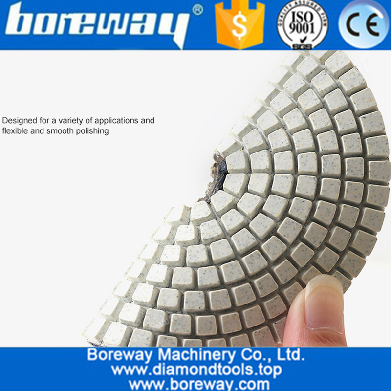 diamond dry and wet polishing pads