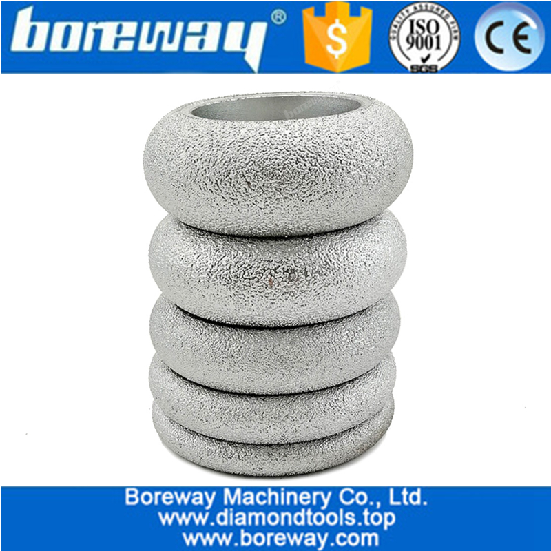 Vacuum Brazed Diamond CONVEX Wheel grinding cup wheel diamond hand profile wheel