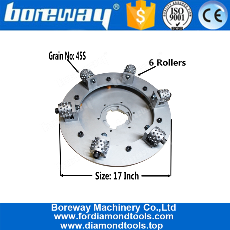 17 Inch Klindex Bush Hammer Wheel