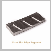 Hot Pressed U Slot Diamond Segment for Edge Cutting