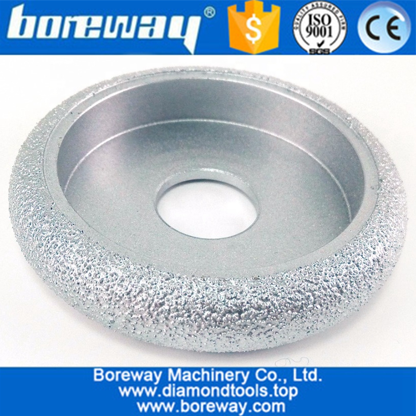 Vacuum Brazed Diamond CONVEX Wheel grinding cup wheel diamond hand profile wheel