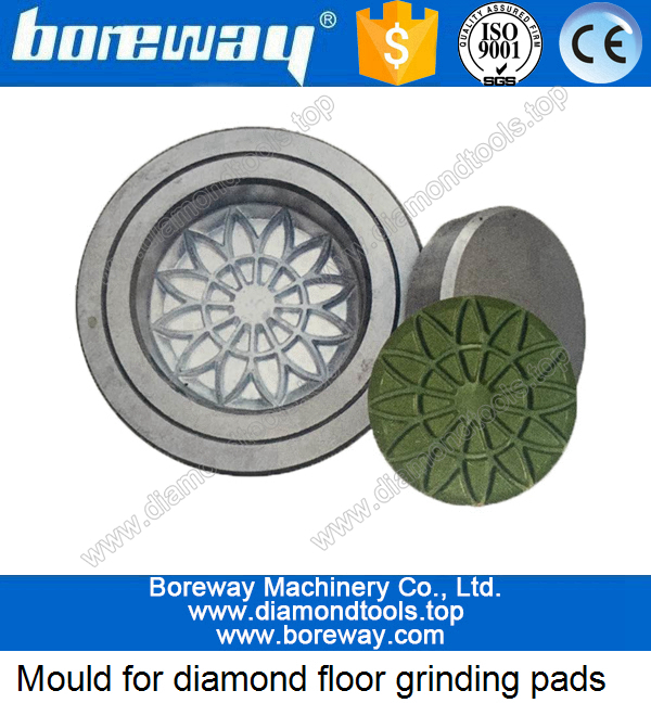 molds for diamond grinding and polishing pad