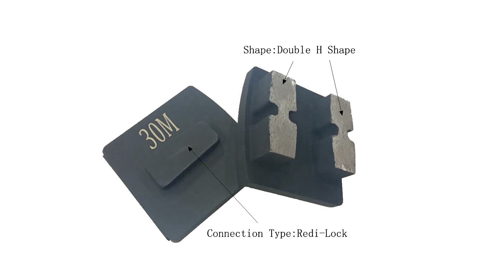 Double Hexagon Segments Diamond Grinding Wing