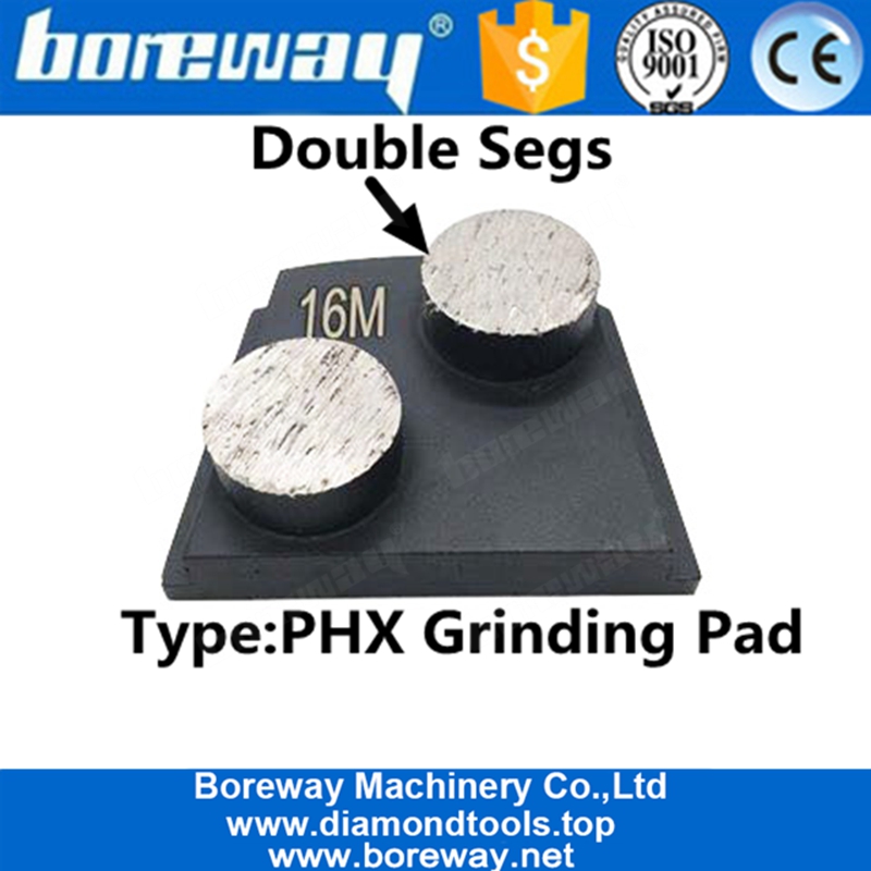 Trapzoid Tow Round Segment Grinding Pad