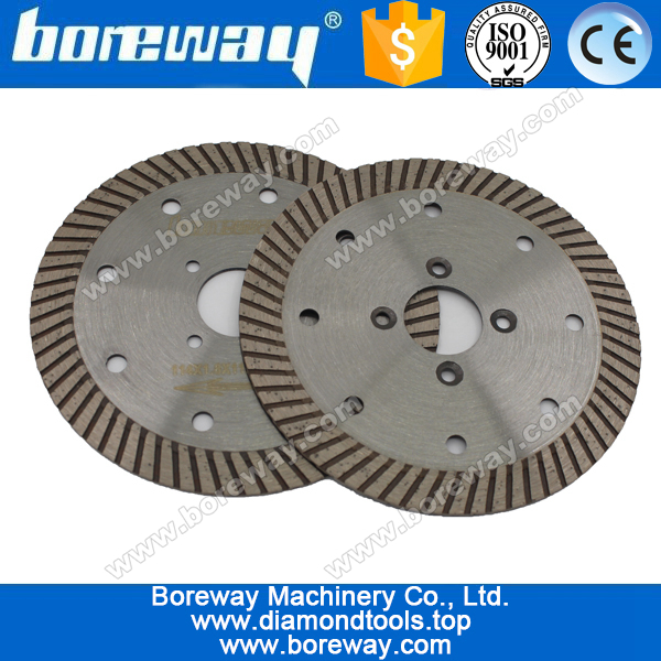 ripple segment diamond saw blade for cutting granite