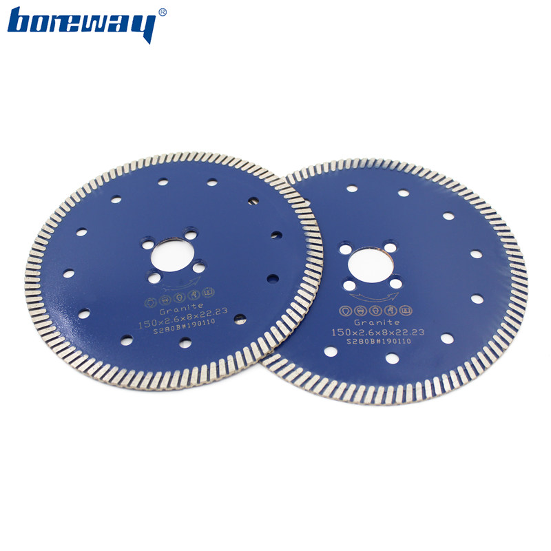 9 Inch Turbo Diamond Porcelain Cutting Circular Disc