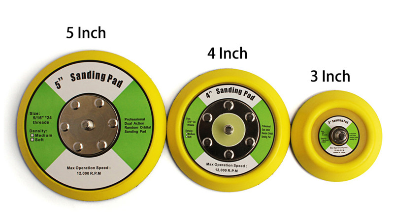 Hook and loop backer sanding pad