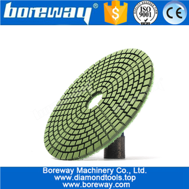 5inch 125mm Wet Use  Flexible Diamond Polishing Pad For Stone Granite  Ceramic Tile Grinding