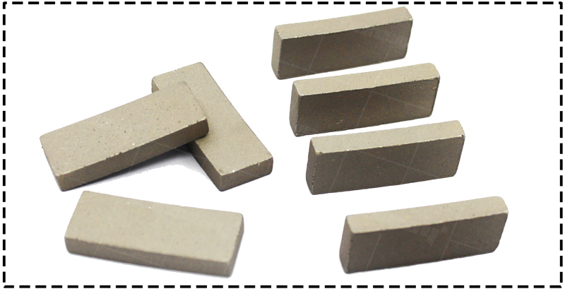 Diamond Cutting Lava Stone Segment For Hot Press Machine 6