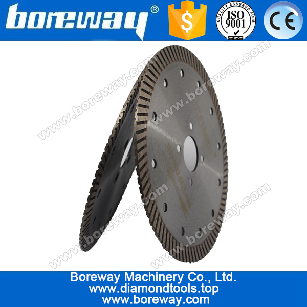 ripple segment diamond saw blade for cutting granite