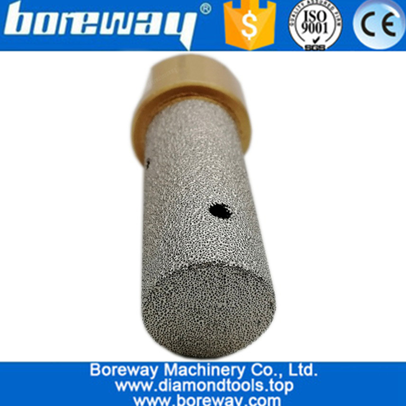 Dia. 20mm Vacuum Brazed Diamond Finger Bits With M14 Thread Enlarge shape round bevel existing holes