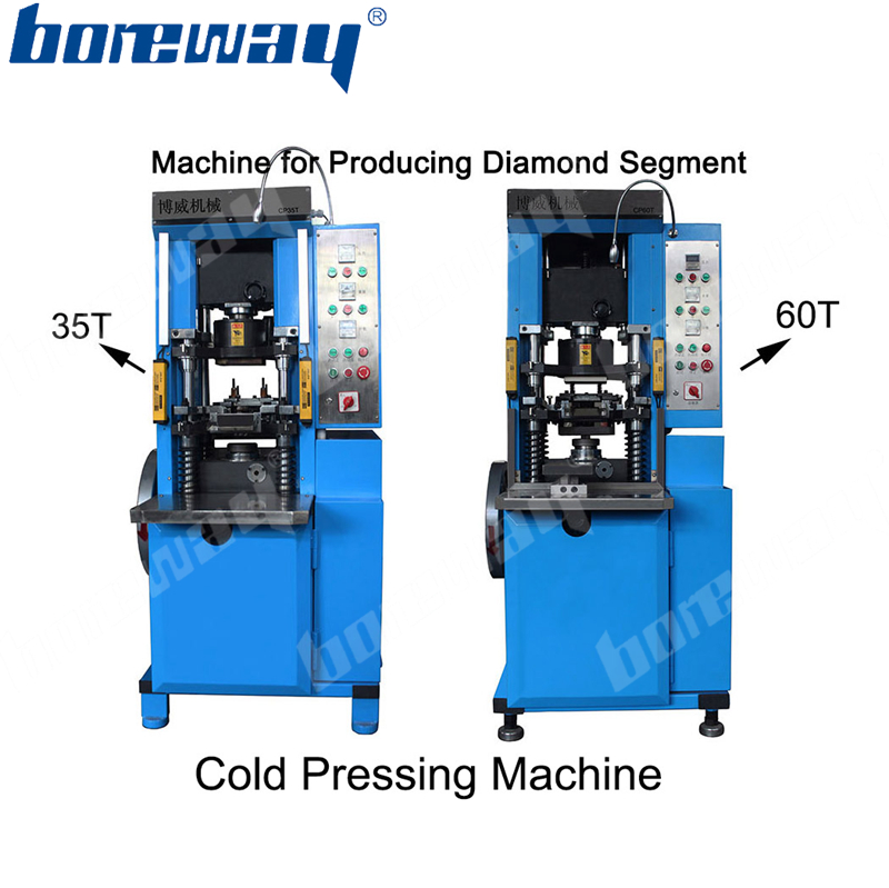 Wet use diamond crown shape core drill segment