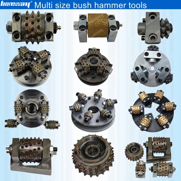 boreway diamond bush hammmer bush hammer rollers