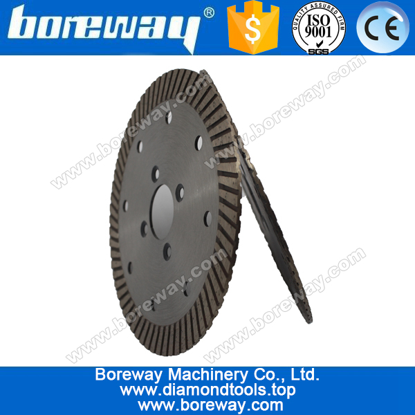 ripple segment diamond saw blade for cutting granite