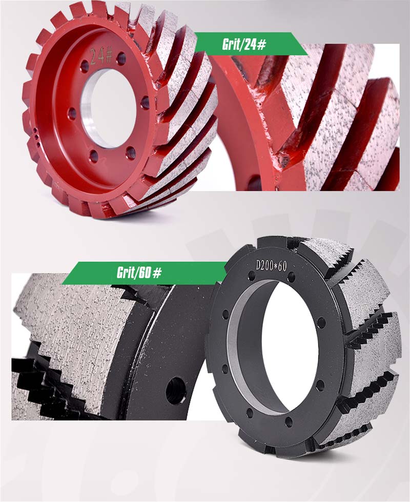 China Market Price Diamond Abrasive Tools Calibrating Roller Wheel