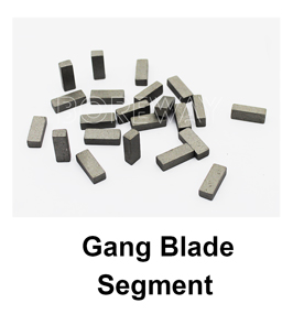 Multi Saw Blade Diamond Cutting Segment For Granite Suppliers