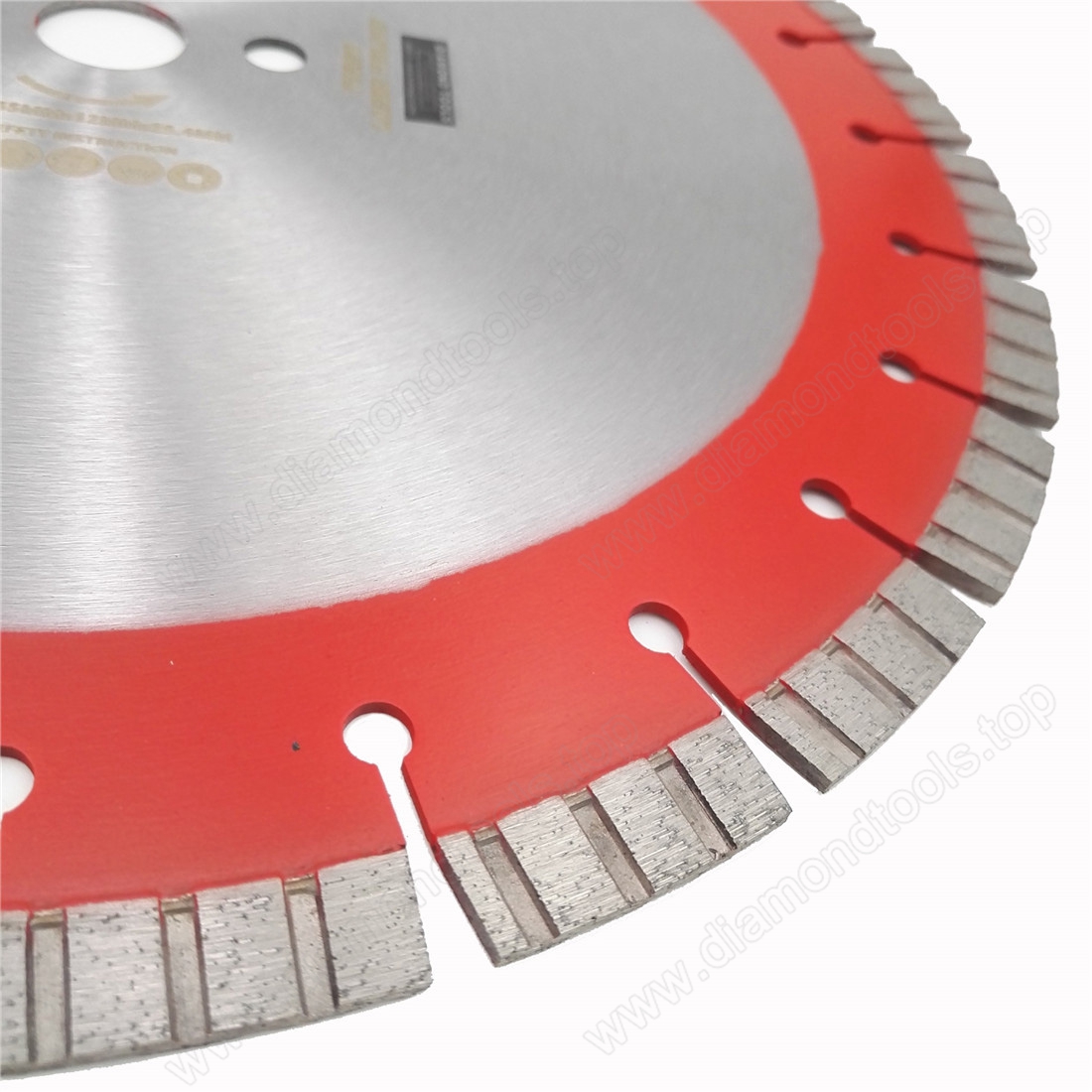Laser welded High Turbo segments Diamond Saw Blade Cutting Reinforced concrete Disc Diamond Wheel