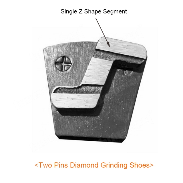 Two Pins Grinding Shoes