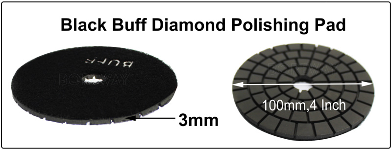 Diamond Black Buff Pad Manufacturer