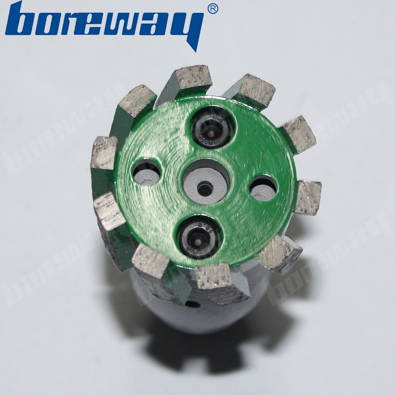 D50*20T*10H segmented diamond stubbing wheel with adapter