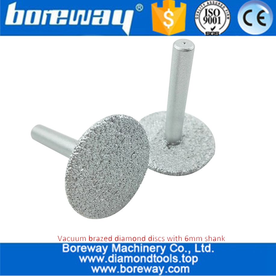 Dia.30mm Vacuum Brazed Diamond Engraving Bits Cutter Rotary Burrs, Stone Diamond Carving Bits