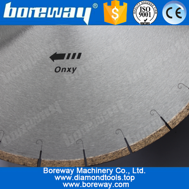 Fish Hook Diamond Cutting Disc For Processing Onxy