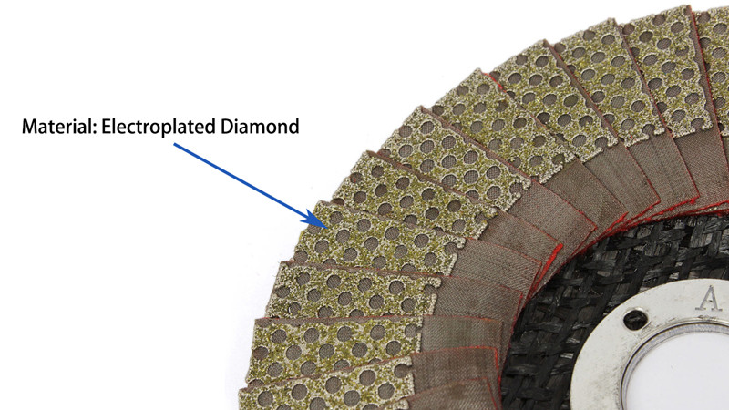 4 Inch Diamond Flap Sanding Disc