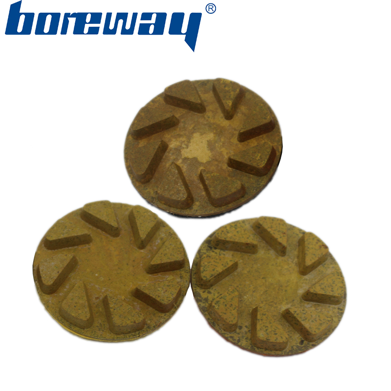 3inch 80mm 3 steps wet use diamond floor polishing pads