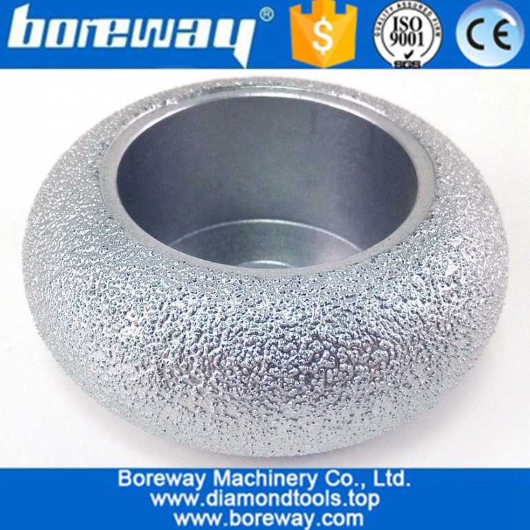 Vacuum Brazed Diamond CONVEX Wheel grinding cup wheel diamond hand profile wheel