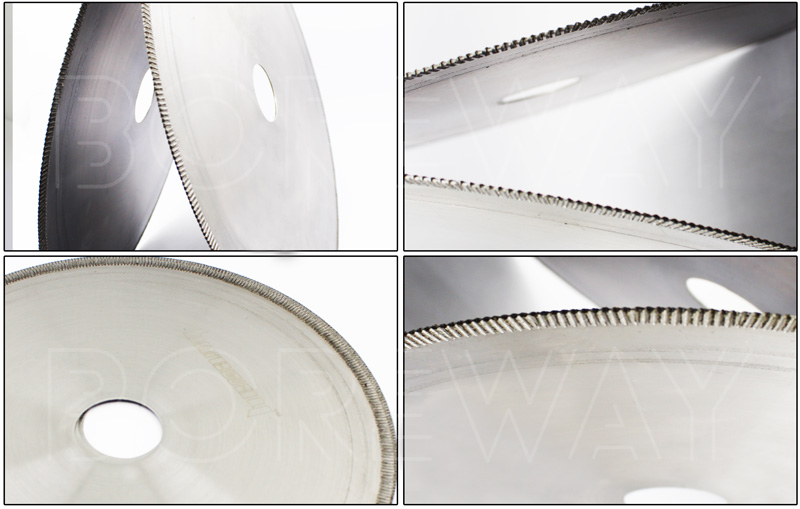 Hot Sale 250mm Electroplated Diamond Saw Blade For Agate Gem Manufacturer