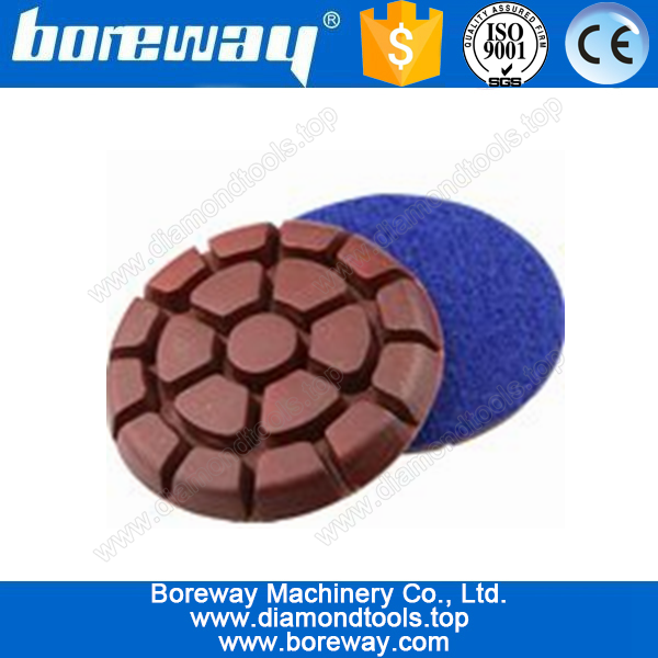 diamond floor resin abrasive polishing pad