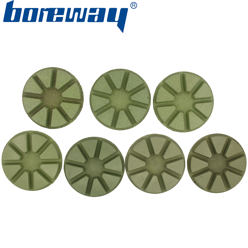 3inch 80mm 7 steps wet use diamond floor polishing pads