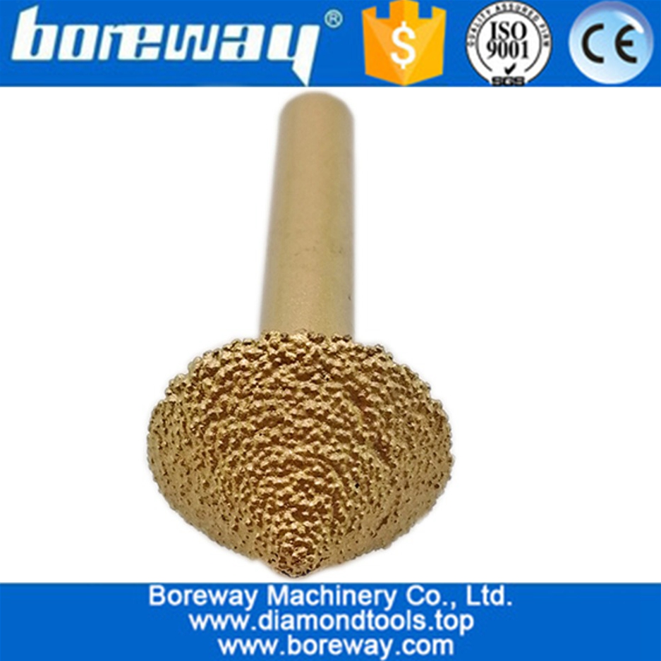 Vaccum Brazed Diamond Engraving Bits,Big mushroom 3D Carving Bits