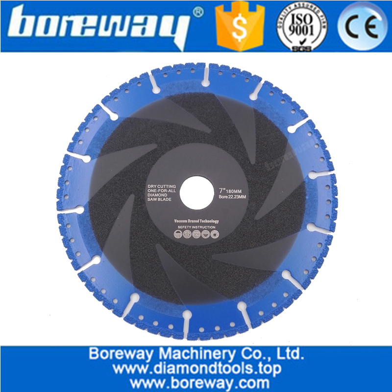 115MM Vacuum Brazed Diamond Blade for All Purpose For stone iron steel Demolition Blade