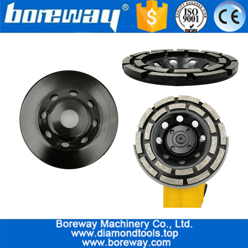 Diamond Grinding Cup Wheel Disc Segments Cup Wheel Diamond Double Row Cup Wheel