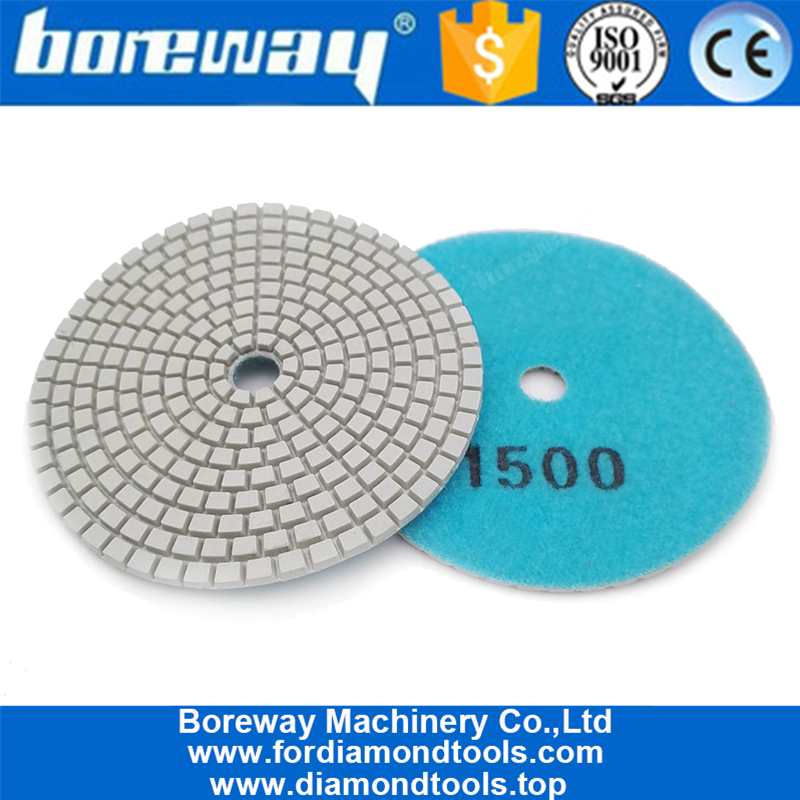 4inch Resin Bond Diamond Polishing Pad for Granite Marble Stone 2