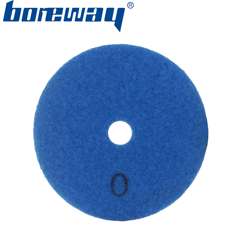 4inch 100mm 6 steps flexible dry use diamond polishing pads