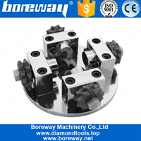 Boreway Diamond Bush Hammer Rollers For Grinding Stone Granite Marble Concrete 