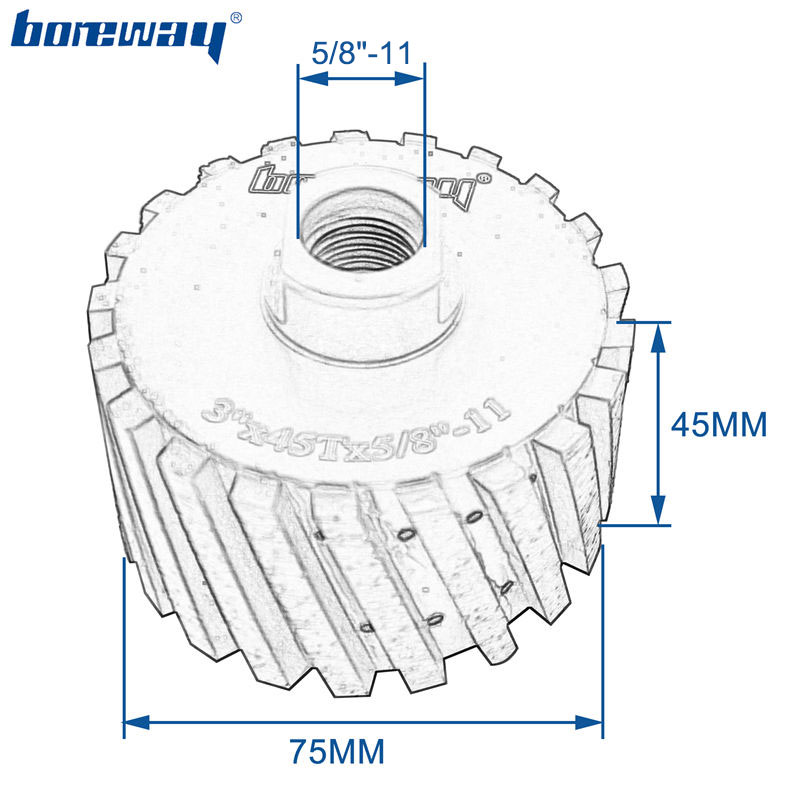 Bottom Reinforcement Zero Tolerance Grinding Diamond Granite  Wheel For Manufacturer Supplier