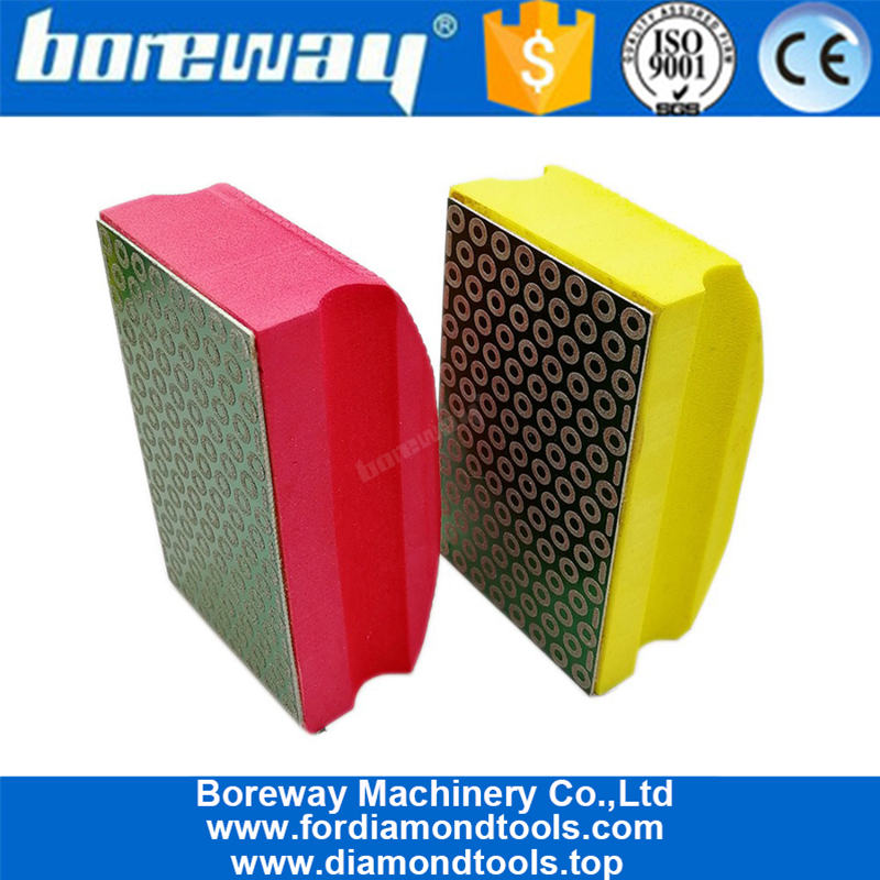 Electroplated Diamond Hand Polishing Pad 02