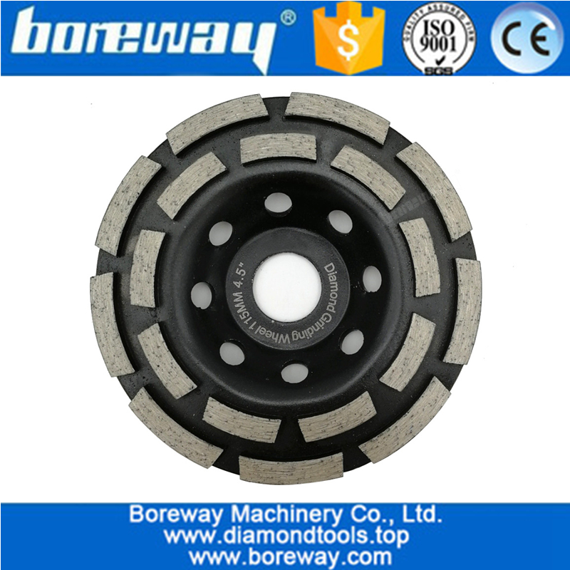 Diamond Grinding Cup Wheel Disc Segments Cup Wheel Diamond Double Row Cup Wheel