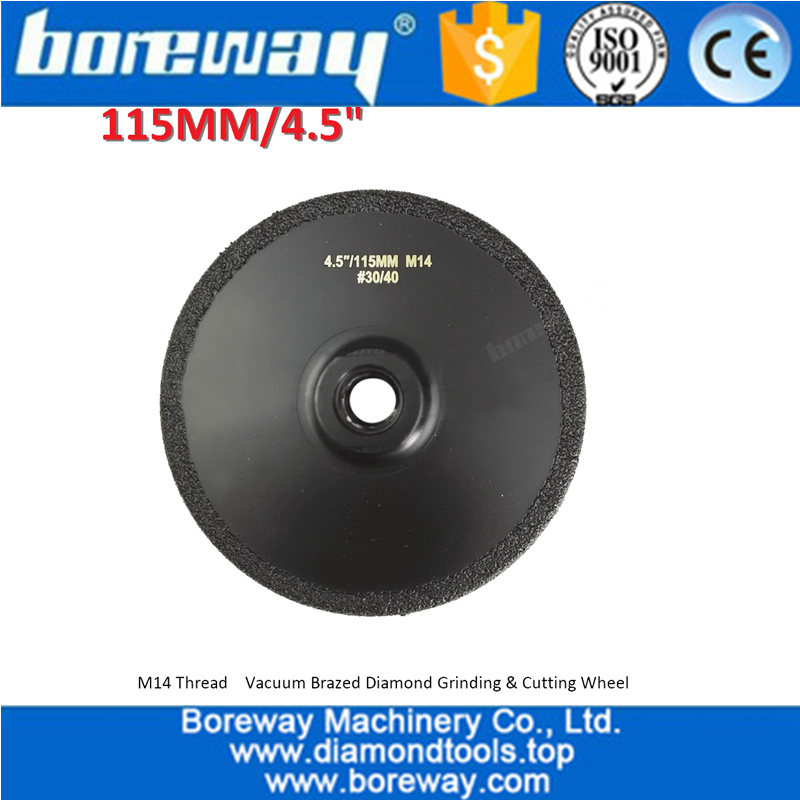 Vacuum Brazed diamond grinding cup wheel for all Stone and Construction Material grinding discs