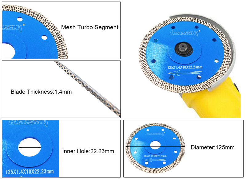 China Manufacturer Diamond Concrete Bush Hammer