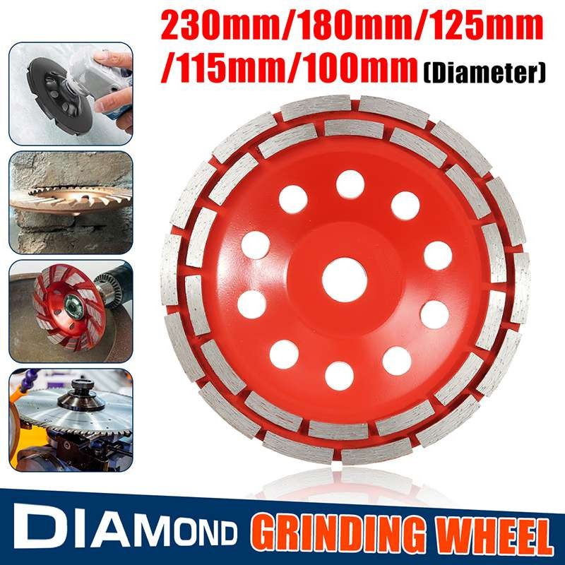 7 Inch Double Row Diamond Grinding Wheel 