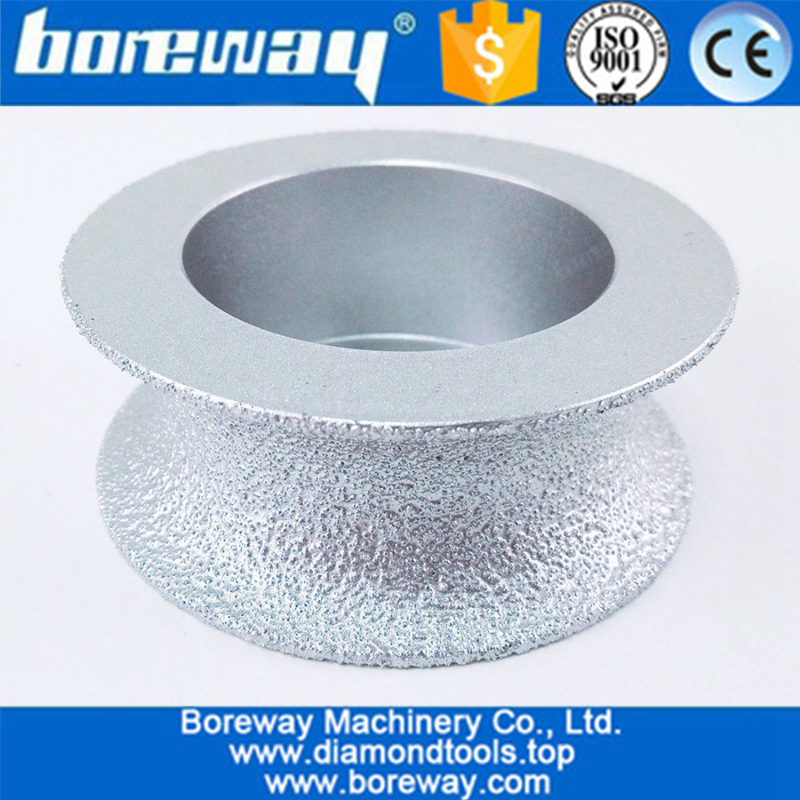 Vacuum Brazed Diamond hand profile wheel Diamond Grinding Cup Wheel