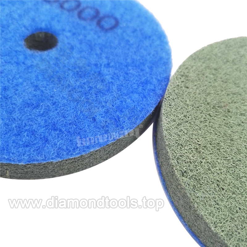 High Quality Sponge Diamond Polishing Pad used for stone terrazzo floor basalt 1