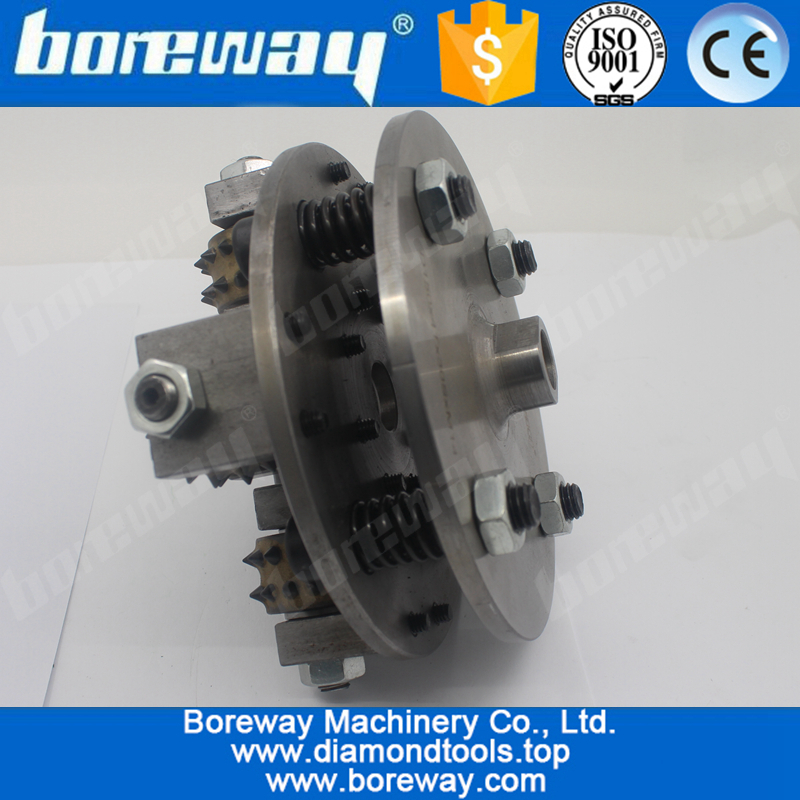 D150x4Tx30sxM14 Diamond Bush Hammer Stone Tool