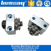 Two Rows 30s Lavina Diamond Bush Hammer RollerFactory Profession Supply Sandblasting Bush Hammer Roller